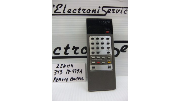 Zenith 343 14-979A  télécommande  .
